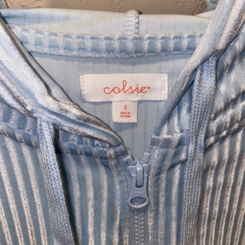 Colsie | velour jacket - Picture 3 of 5